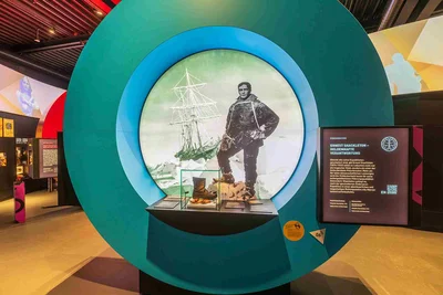 Ausstellung Heldinnen & Helden 2024: Ernest Shackleton © Axel Jusseit