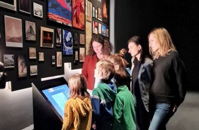 Kinderführung durch die Ausstellung - Vulkane in der Kunst