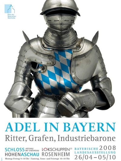 Plakat der Ausstellung Adel