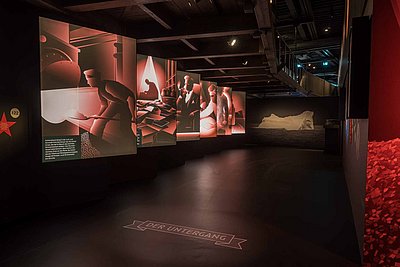 Ausstellung TITANIC Ausstellungszentrum Lokschuppen Rosenheim: Der Untergang © Axel Jusseit