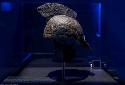 RÖMER 2026 2027 Ausstellungszentrum Lokschuppen Rosenheim Copyright Axel Jusseit römischer Helm