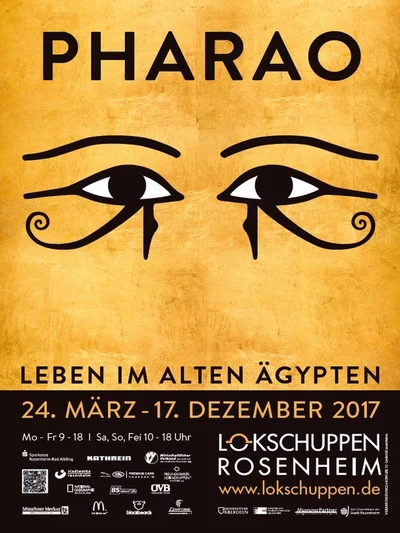 Plakat Ausstellung Pharao © VKR