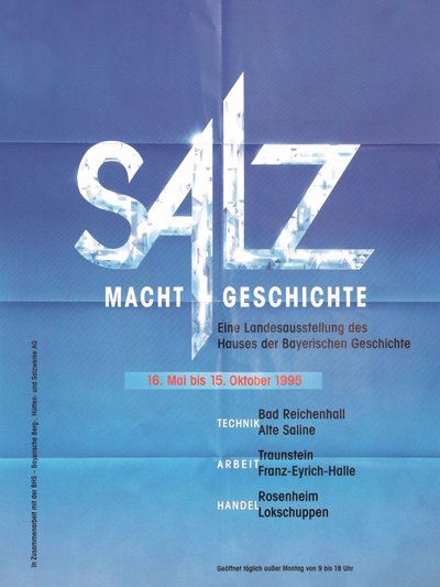 Plakat der Ausstellung Salz macht Geschichte