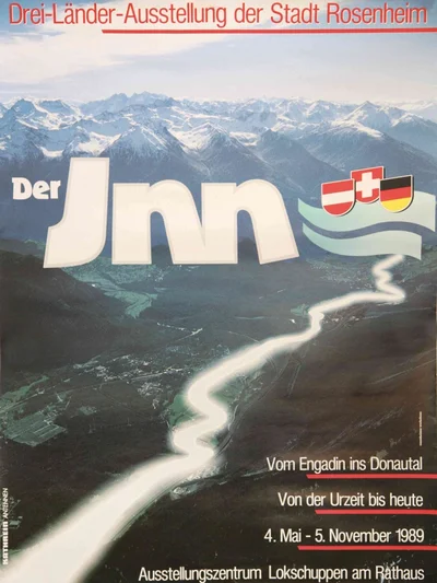 Plakat zur Ausstellung Der Inn © VKR