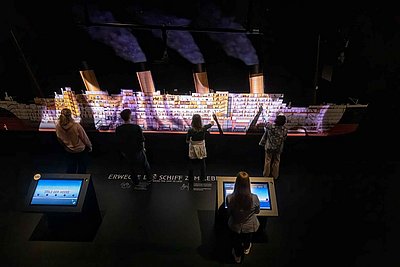 Interaktiver Schnitt TITANIC © Axel Jusseit