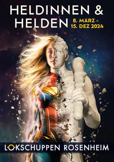 Ausstellung HELDINNEN & HELDEN 2024 Plakat © VKR