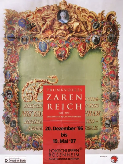 Plakat zur Ausstellung Welt der Zaren © VKR