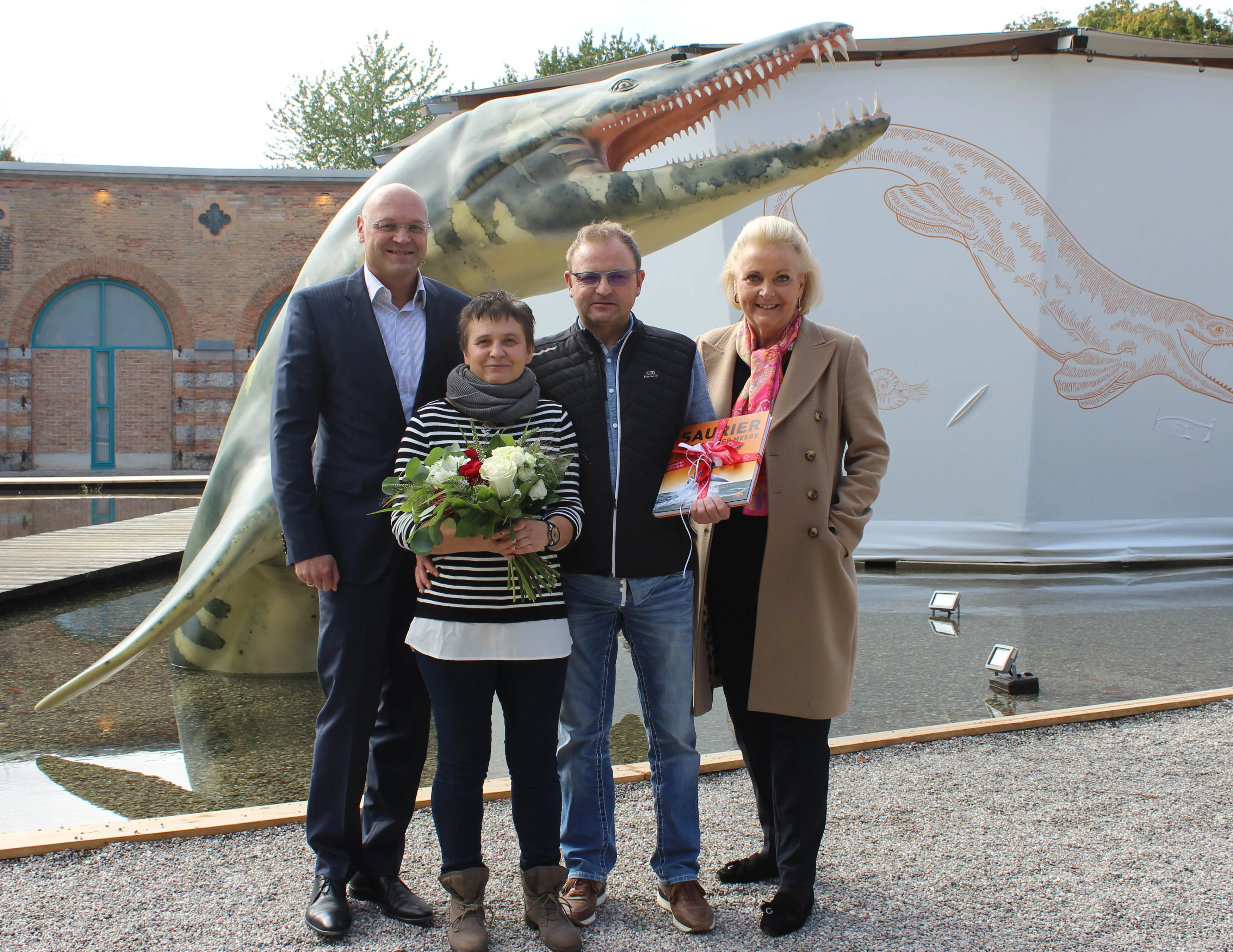 Pressefoto 15.000ster Besucher