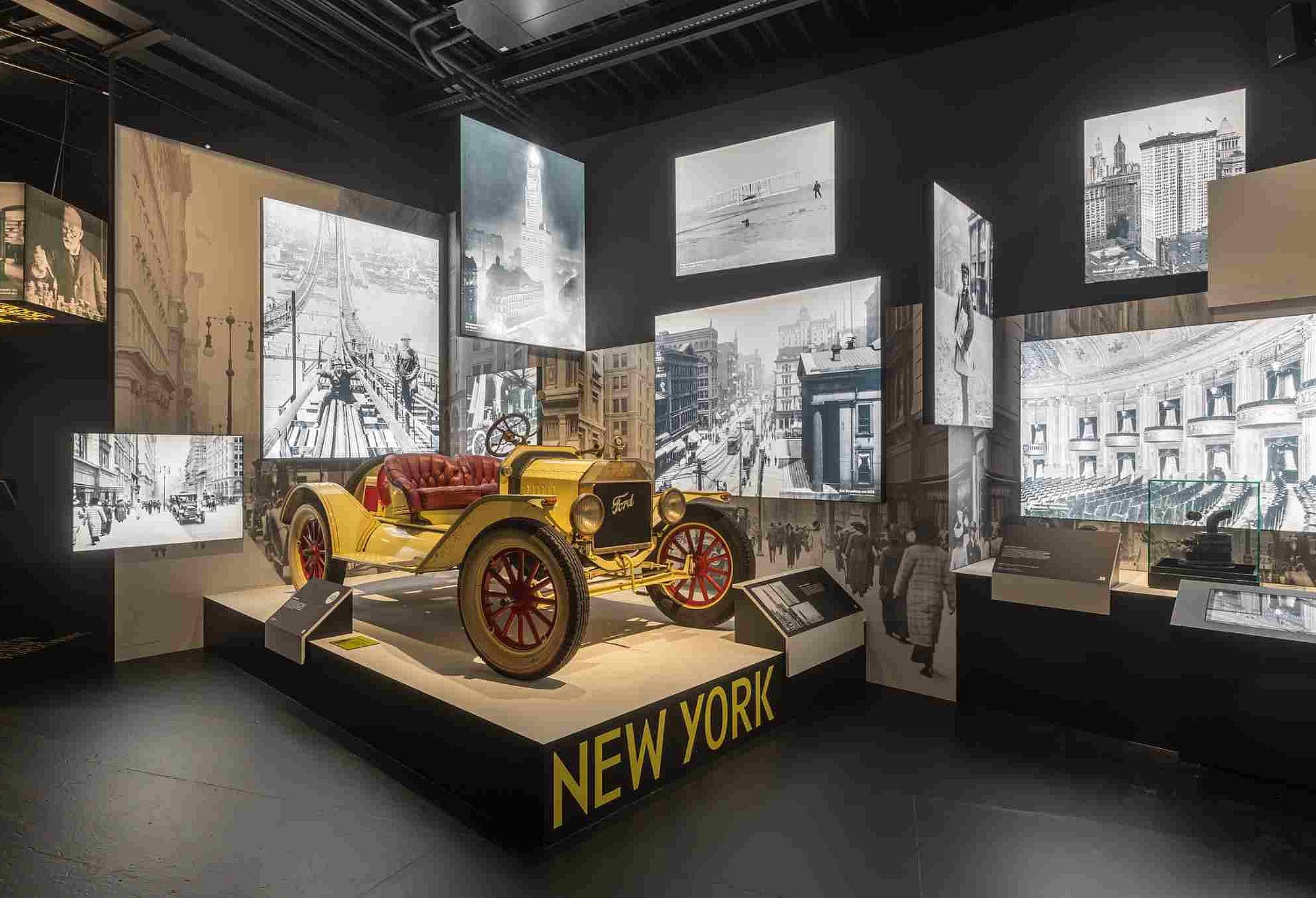 Ausstellung TITANIC Ausstellungszentrum Lokschuppen Rosenheim: Bereich New York © Axel Jusseit