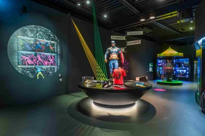 Ausstellung Heldinnen & Helden 2024: Captain America © Axel Jusseit