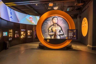 Ausstellung Heldinnen & Helden 2024: Jeanne D`Arc © Axel Jusseit