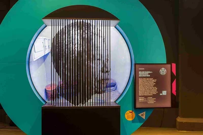 Ausstellung Heldinnen & Helden 2024: Nelson Mandela © Axel Jusseit