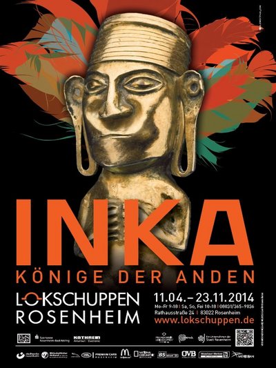 Plakat der Ausstellung Inka