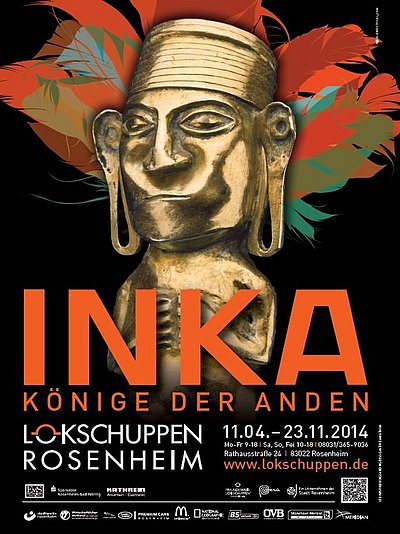 Plakat zur Ausstellung Inka