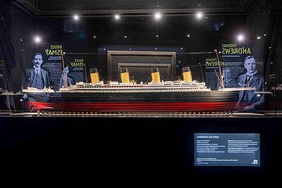 Interaktiver Schnitt TITANIC © Axel Jusseit