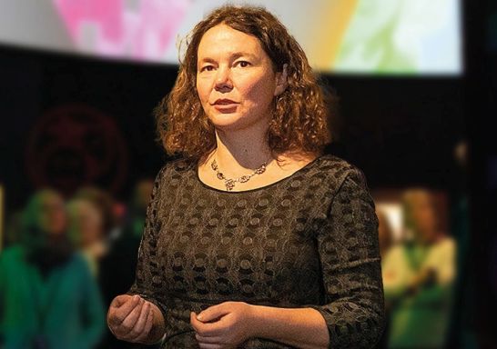 Frau Dr. Jennifer Morscheiser. Ausstellungszentrum Lokschuppen Rosenheim. Copyright VKR