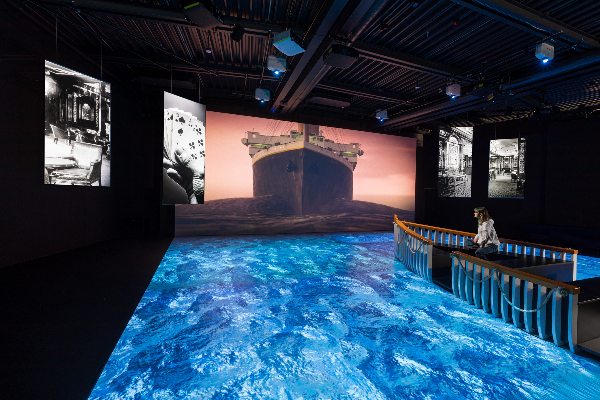 Pressefotos aus der TITANIC-Ausstellung