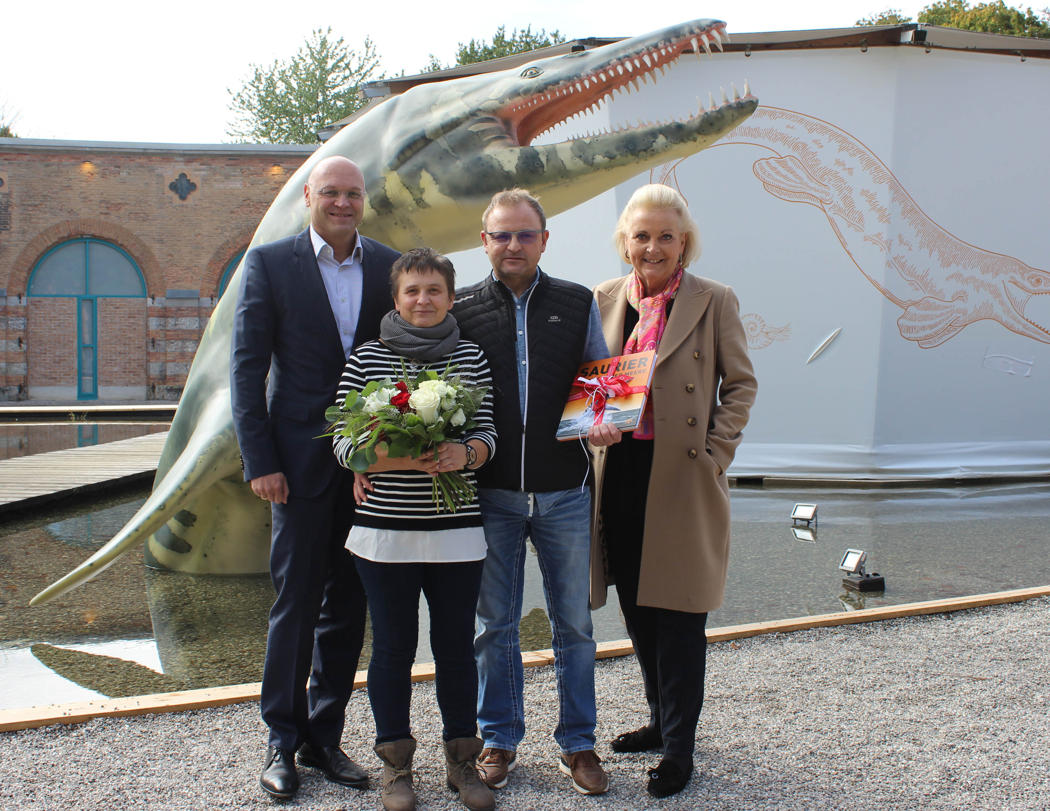 Pressefoto 15.000ster Besucher