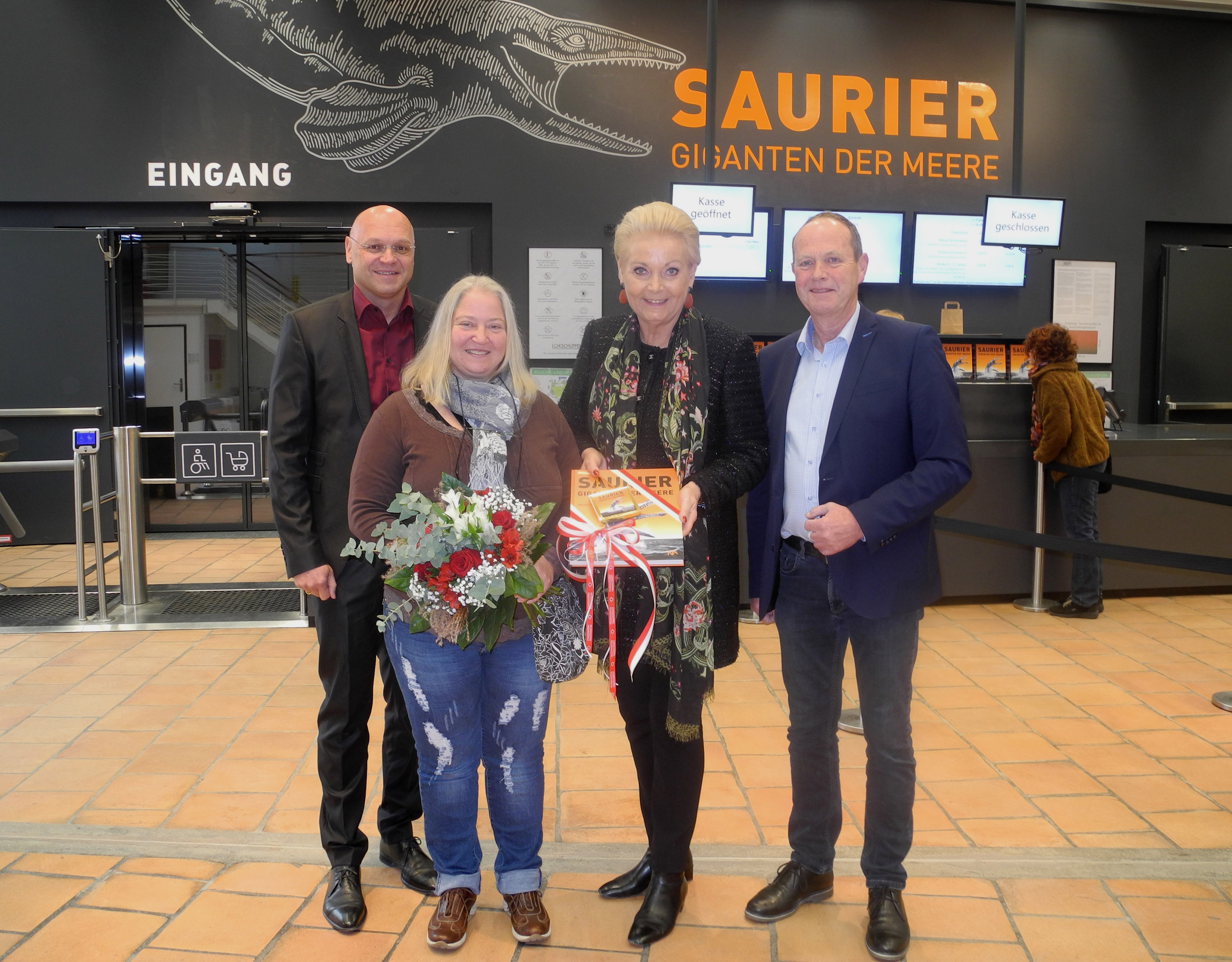 Pressefoto 50.000ster Besucher