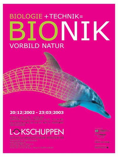 Plakat der Ausstellung Bionik